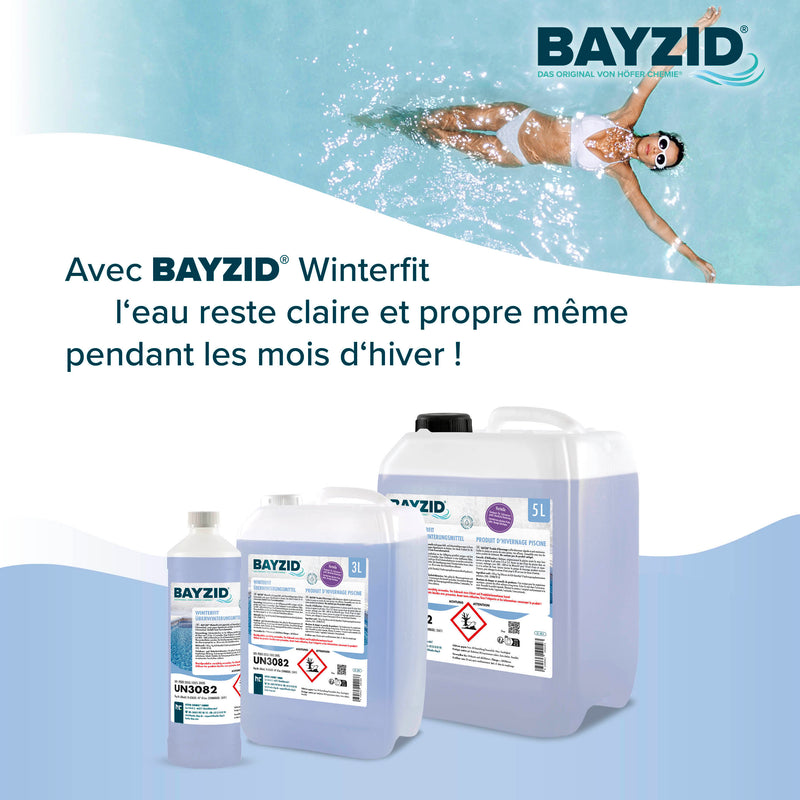 3 L BAYZID® Winterfit Überwinterungsmittel für Pools in Kanister - Höfer Chemie GmbH