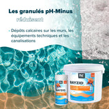 7 kg BAYZID® pH Minus Granulat für den Pool - Höfer Chemie GmbH