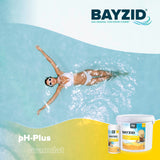 1 kg BAYZID® pH Plus Granulat für den Pool - Höfer Chemie GmbH