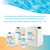 1 kg BAYZID® pH Minus flüssig 14,9% für Pools in Flaschen - Höfer Chemie GmbH