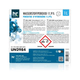 1 L Höfer Chemie® Wasserstoffperoxid 11,9% in Flaschen - Höfer Chemie GmbH