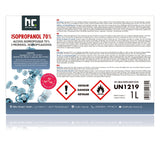1 L Höfer Chemie® Isopropanol 70% in Flaschen - Höfer Chemie GmbH