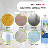 1 L Microactiv® Entretien des sols pour robots laveurs