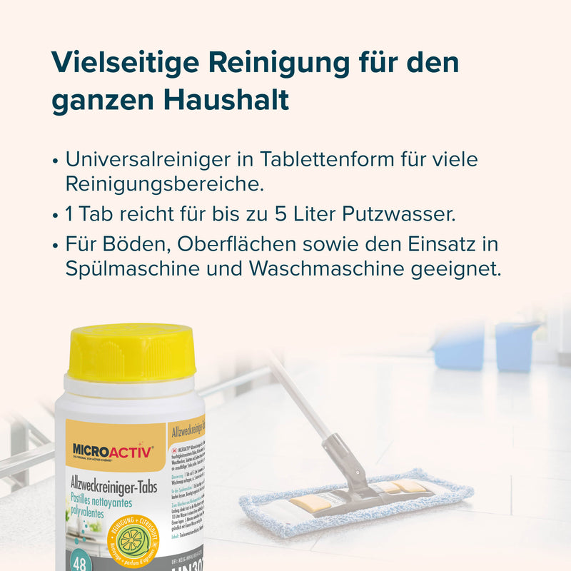 160 g Microactiv® Allzweckreiniger Tabs - Höfer Chemie GmbH