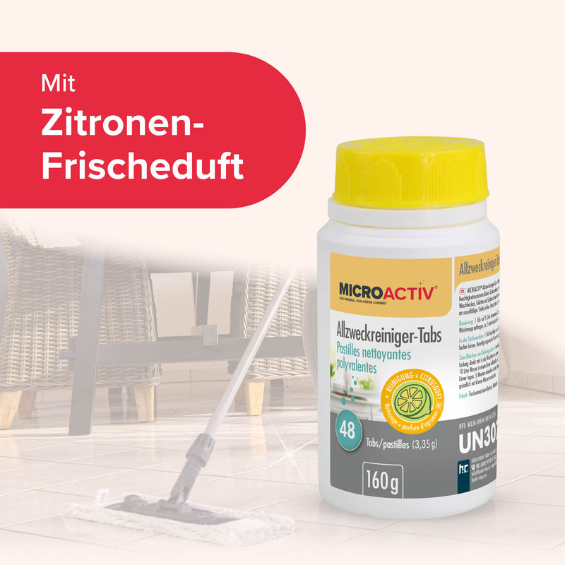 160 g Microactiv® Allzweckreiniger Tabs - Höfer Chemie GmbH
