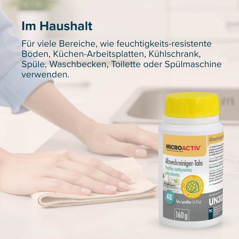 160 g Microactiv® Allzweckreiniger Tabs - Höfer Chemie GmbH