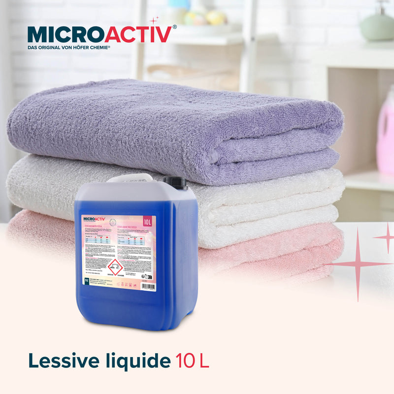 10 L Microactiv® Color Waschmittel flüssig - Höfer Chemie GmbH