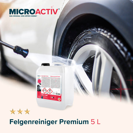 5 L MICROACTIV® Felgenreiniger Konzentrat Premium
