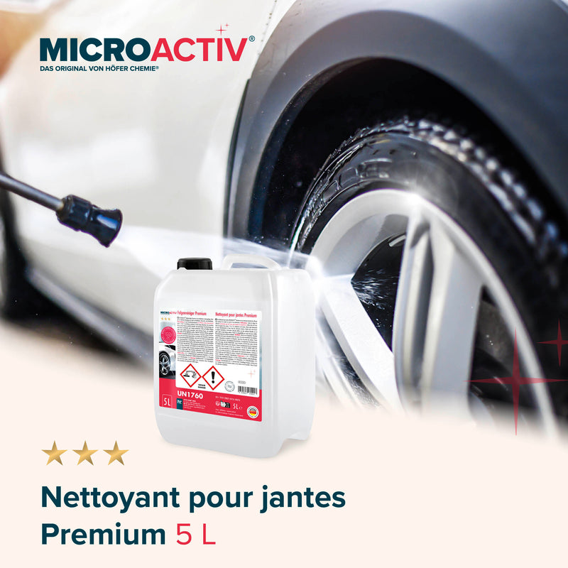 MICROACTIV® Nettoyant jantes concentré Premium 5 L
