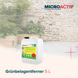 5 L MICROACTIV® Steinreiniger / Grünbelag - Entferner - Höfer Chemie GmbH