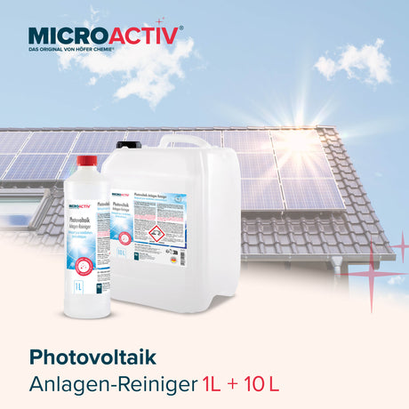 10 L MICROACTIV® Photovoltaik Anlagen Reiniger - Höfer Chemie GmbH