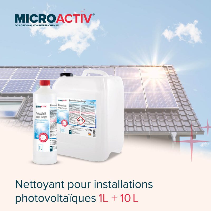 1 L MICROACTIV® Photovoltaik Anlagen Reiniger - Höfer Chemie GmbH