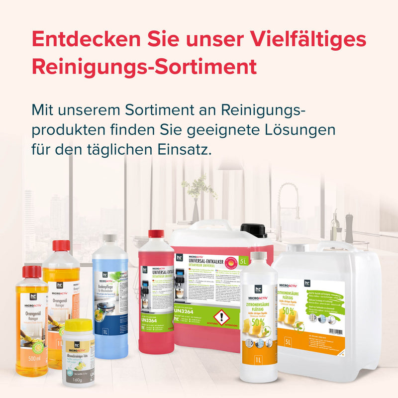 5 L Microactiv® Ultraschallreiniger Flüssig-Konzentrat für Ultraschallbad - Höfer Chemie GmbH