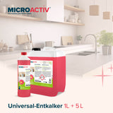 5 L Microactiv® Universal Entkalker mit Farbindikator für Kaffeevollautomaten im Kanister - Höfer Chemie GmbH