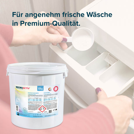 10 kg Microactiv® Waschpulver Vollwaschmittel - Höfer Chemie GmbH