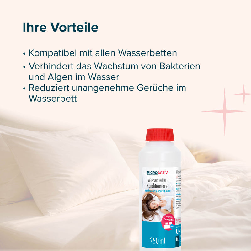 250 ml Microactiv® Konditionierer für Wasserbetten in Flasche - Höfer Chemie GmbH