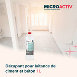 1 L Microactiv® Zement - und Betonschleierentferner in Flaschen - Höfer Chemie GmbH