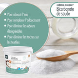 1 kg Höfer Chemie® Natron Backsoda Natriumhydrogencarbonat in Lebensmittelqualität - Höfer Chemie GmbH