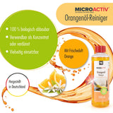 500 ml Microactiv® Orangenöl Reiniger Konzentrat in Flasche - Höfer Chemie GmbH