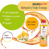 500 ml Microactiv® Orangenöl Reiniger Konzentrat in Flasche - Höfer Chemie GmbH
