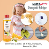 500 ml Microactiv® Orangenöl Reiniger Konzentrat in Flasche - Höfer Chemie GmbH