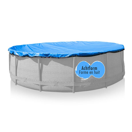 Poolabdeckung für achtförmige Pools 9,20 x 6 m - Höfer Chemie GmbH