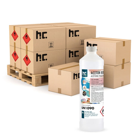 1 L Höfer Chemie® Aceton rein 99,5% in Flaschen - Höfer Chemie GmbH