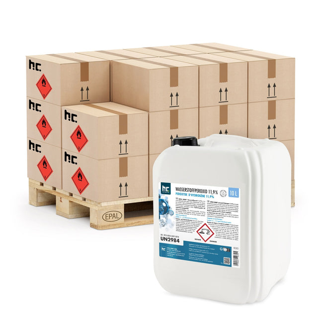 10 L Höfer Chemie® Wasserstoffperoxid 11,9% in Kanister - Höfer Chemie GmbH