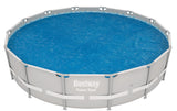 Bestway® PE-Solarabdeckplane Ø 366 cm, blau, rund