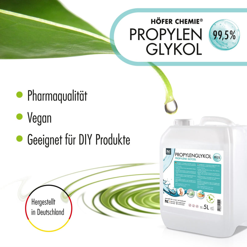 1 L Propylenglykol 99,5% in Pharmaqualität - Höfer Chemie GmbH