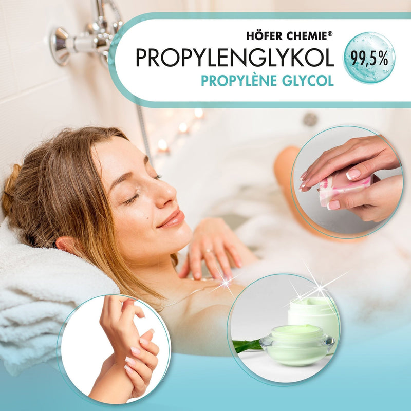 5 L Propylenglykol 99,5% in Pharmaqualität - Höfer Chemie GmbH
