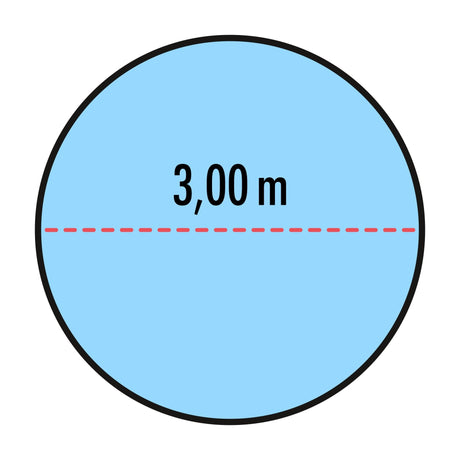 Poolabdeckung für runde Pools 3 m - Höfer Chemie GmbH