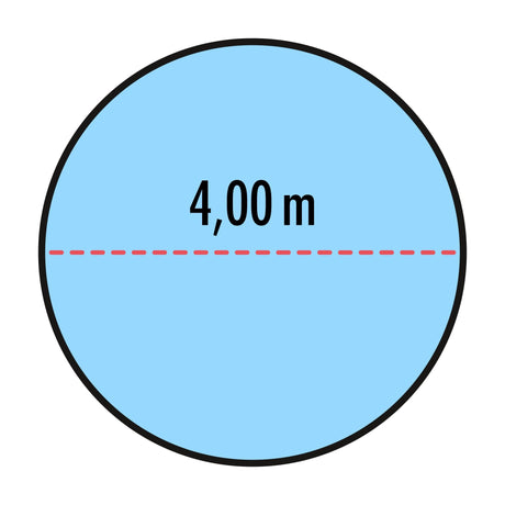 Poolabdeckung für runde Pools 4 m - Höfer Chemie GmbH