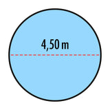 Poolabdeckung für runde Pools 4,50 m - Höfer Chemie GmbH