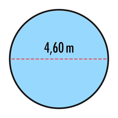 Poolabdeckung für runde Pools 4,60 m - Höfer Chemie GmbH
