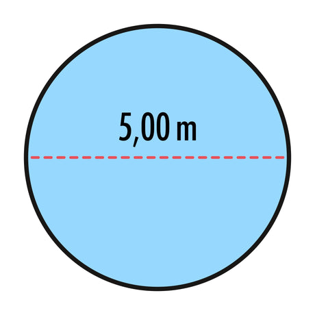 Poolabdeckung für runde Pools 5 m - Höfer Chemie GmbH