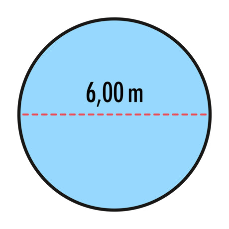 Poolabdeckung für runde Pools 6 m - Höfer Chemie GmbH