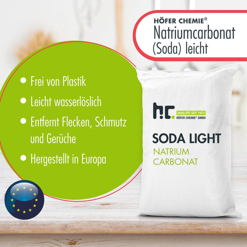 25 kg Natriumcarbonat (Soda) leicht technische Qualität - Höfer Chemie GmbH
