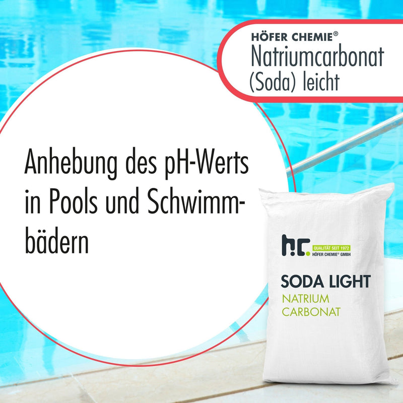 25 kg Natriumcarbonat (Soda) leicht technische Qualität - Höfer Chemie GmbH