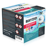 BAYZID® Pool Wasserpflege Starterset 7-tlg durch Chlor, PH Minus und Multitabs