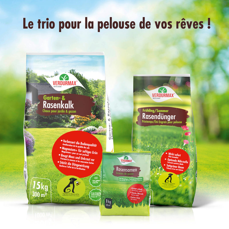 5 kg Engrais pour gazon VERDURMAX® Printemps / Été 