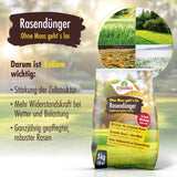 5 kg VERDURMAX® Rasendünger mit Eisen - Ohne Moos geht´s los