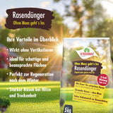 5 kg VERDURMAX® Rasendünger mit Eisen - Ohne Moos geht´s los