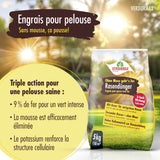 5 kg VERDURMAX Engrais pour pelouse contenant du fer 