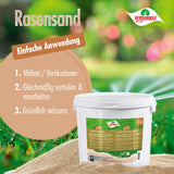 5 kg VERDURMAX® Premium Rasensand 0,3 - 1,5 mm