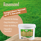 5 kg VERDURMAX® Premium Rasensand 0,3 - 1,5 mm
