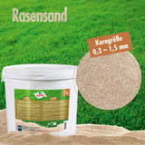 5 kg VERDURMAX® Premium Rasensand 0,3 - 1,5 mm
