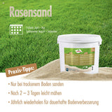 5 kg VERDURMAX® Premium Rasensand 0,3 - 1,5 mm