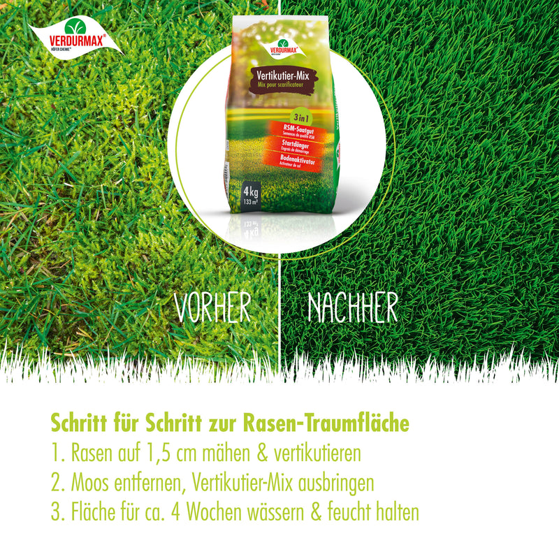 4 kg VERDURMAX® Vertikutier-Mix 3in1